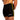 Camp Muscle Gym Training Shorts Black/Gold Stripe