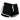 Mesh Side Shorts Black/White