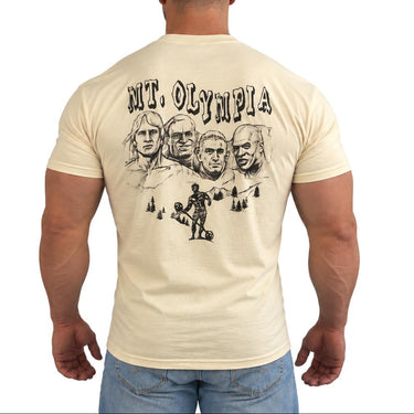 Mt. Olympia T-Shirt Arnold, Lee Haney, Dorian Yates, and Ronnie Coleman