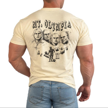 Mt. Olympia II Arnold, Lee Haney, Phil Heath, and Ronnie Coleman