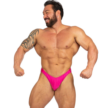 Camp Muscle NPC Posing Trunks Fuchsia Front