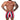 Camp Muscle Retro Stripe Gym Shorts Red Silver