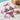 Scrunch Butt Bikini Neon Flower Pink