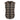 Tapered Sleeveless Flannel Brown/Black