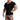 Wide Neck Tapered Tee Black