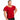 Wide Neck Tapered Tee Red