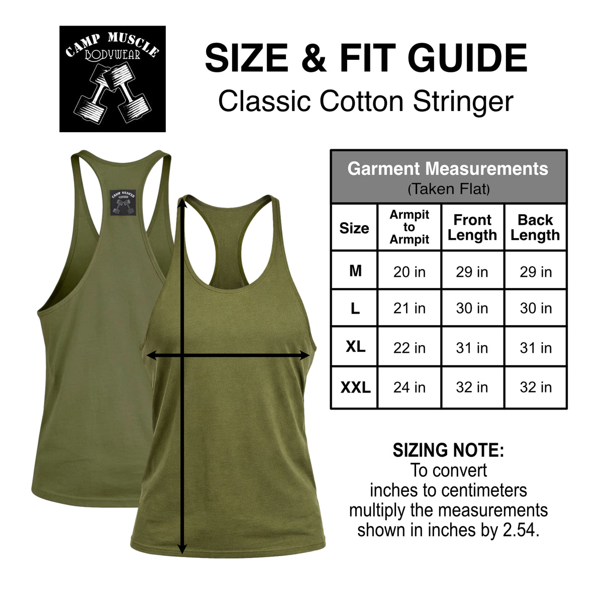 Classic Stringer Sizing Guide