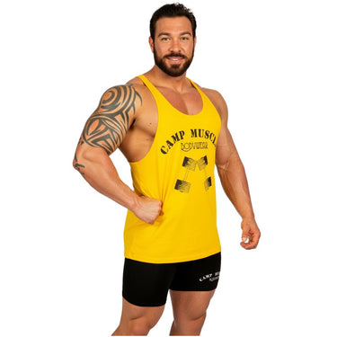 Camp Muscle Logo Stringer