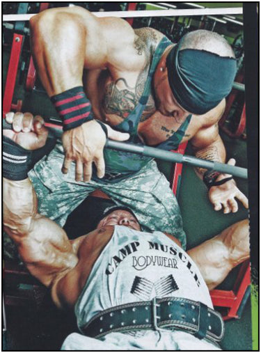 Camp Muscle Logo Stringer Muscle Development Magazine