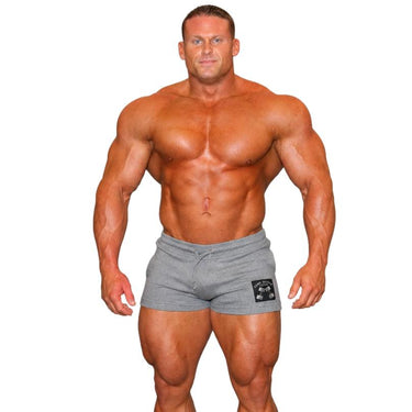 Camp Muscle Cotton Drawstring Gym Shorts
