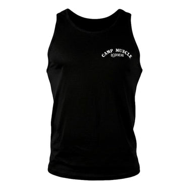 Camp Muscle Full-Cut Tank Black