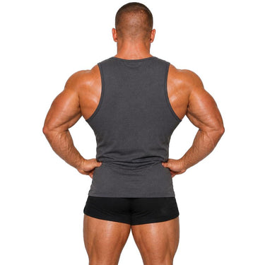 Camp Muscle Full-Cut Tank Gun Metal