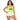 Iron Princess Burnout Racerback Tank Neon Yellow