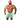 Camp Muscle Retro Stripe Gym Shorts Ultra Lightweight