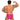 Camp Muscle NPC Posing Trunks Fuchsia Back