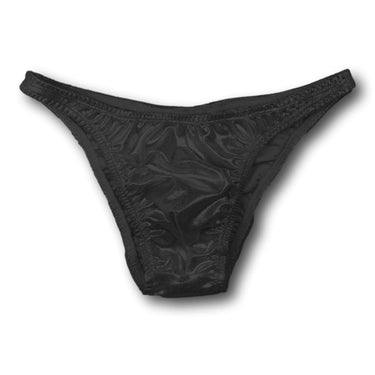 Camp Muscle Pro-Style Posing Trunks Black Foil