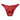 Camp Muscle Pro-Style Posing Trunks Red Foil