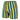 Men's Retro Stipe Shorts Blue/Yellow