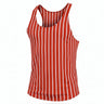 Retro Stripe Tank Red