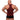 Retro Ribbed Tank Burgundy