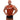 Retro Ribbed Tank Rust