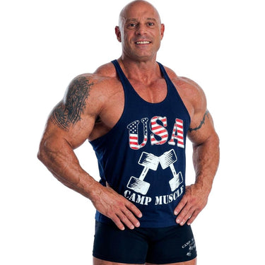 Camp Muscle USA Stringer Tank