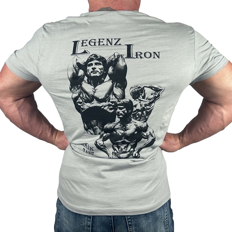 Frank Zane Legenz of Iron T Shirt