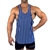 90s Retro Royal Blue Stripe Tank Curved Bottom Hybrid Stringer Tank